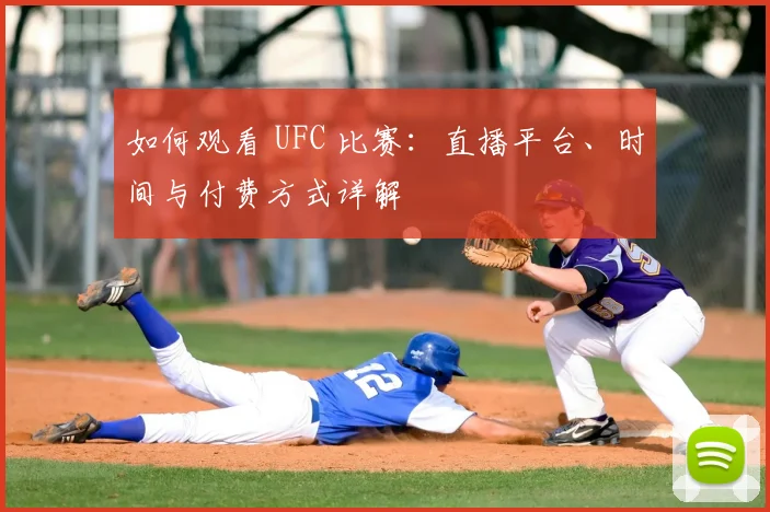 如何观看 UFC 比赛:直播平台、时间与付费方式详解